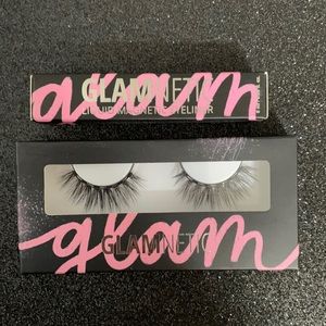 glamnetic lashes & magnetic eyeliner